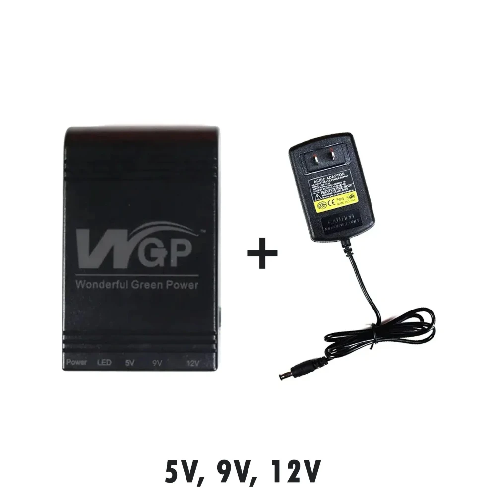 WGP Mini UPS 10400 mAh Battery 5v, 9v, 12v Update version - Image 3